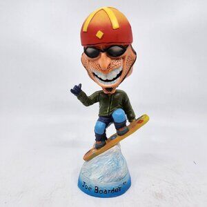 Bison Designs Joe Boarder Bobblehead Nodder Bobble Head Skateboarding 7.50 in